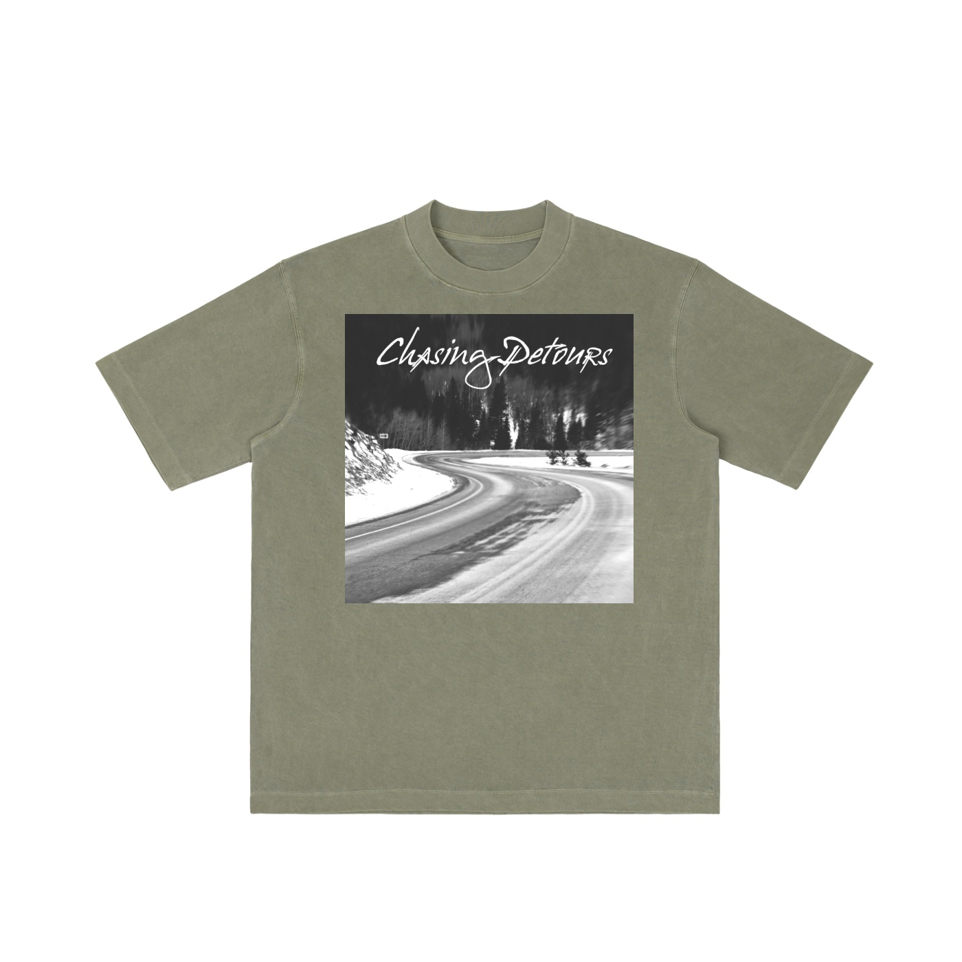 Vintage Wash Drop Shoulder T-shirt - Image 3